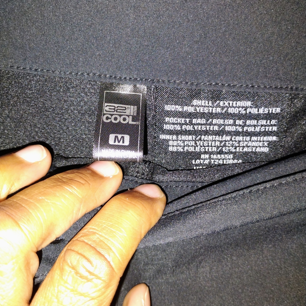 32 Degrees Women's Black Cool Shorts